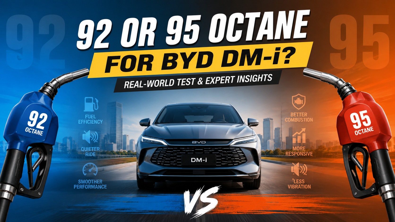 BYD DM-i Fuel Choice: 92 vs 95 Octane Tested and Explained