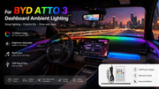 Best BYD ATTO 3 Dashboard Ambient Lighting