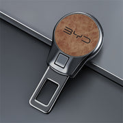 BYD Seat Belt Extender | Leather pattern - brown style