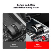 Non-destructive Installation Crystal Gear Lever for BYD Shark 6 Performance Upgrades