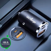 Fast Car Charger for BYD Hidden USB C PD Adapter 120W