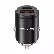 Mini Dual USB Car Charger for BYD Hidden Adapter PD 30W