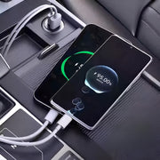 Mini Dual USB Car Charger for BYD Hidden Adapter PD 30W