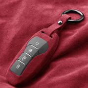 Alcantara Key Fob Cover for BYD Seal Atto 3 Dolphin | Suede Protector