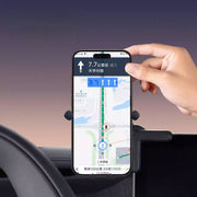 Alcantara Car Phone Mount for BYD (LHD)  | Magnetic Holder