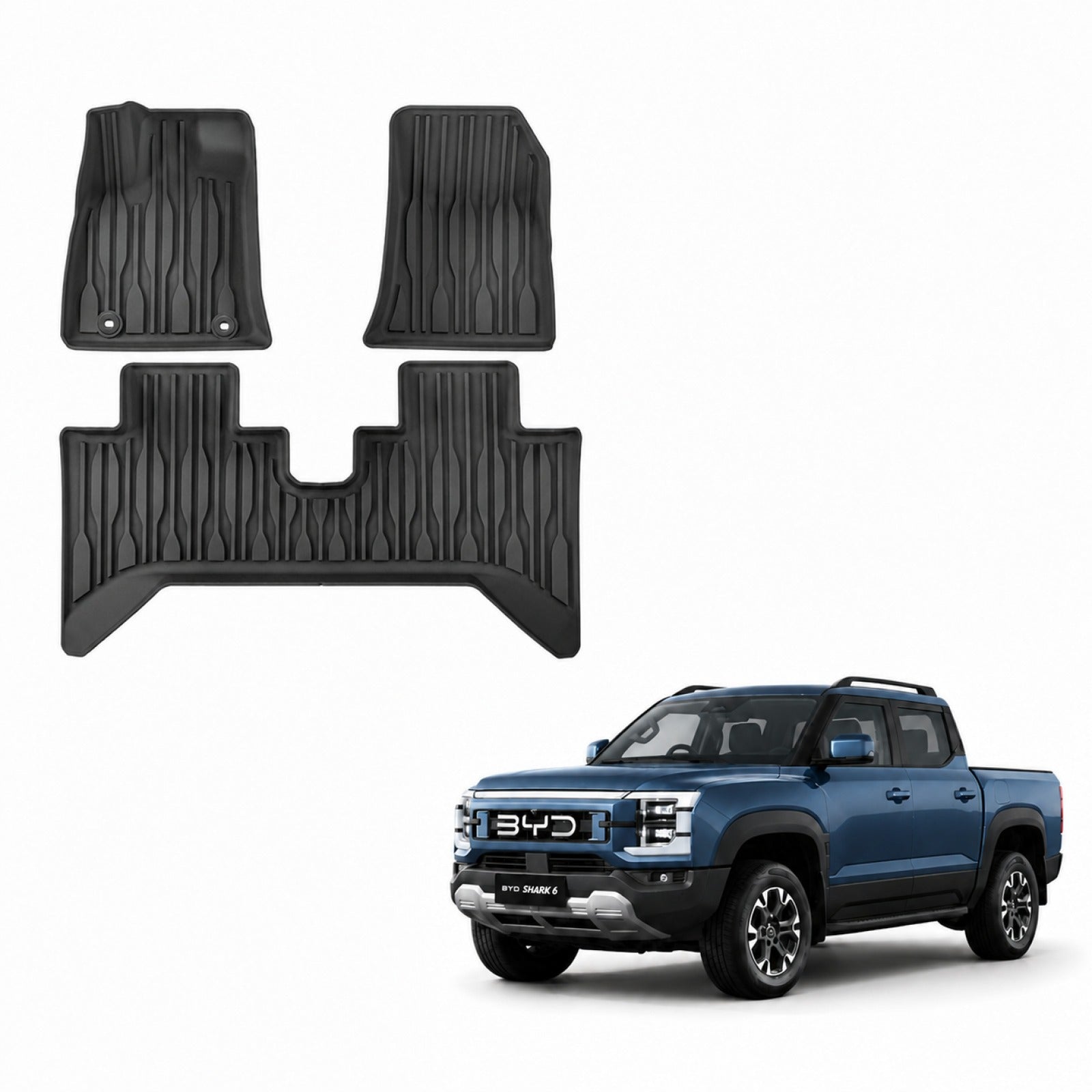 TPE Floor Mats for 2024 BYD Shark 6 http://detail.1688.com/offer/993735903053.html