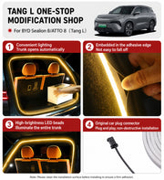 Trunk LED Ambient Light Strip for BYD Sealion 8 / ATTO 8 AUTOEVEX