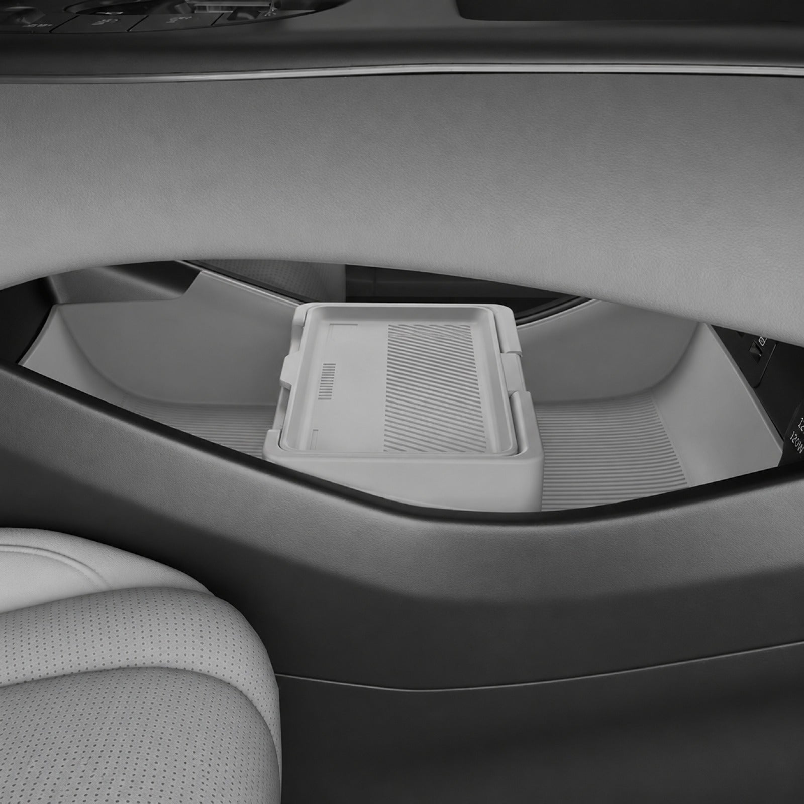 Center Console Storage Box Silicone Organizer Tray for BYD Sealion 7 AUTOEVEX