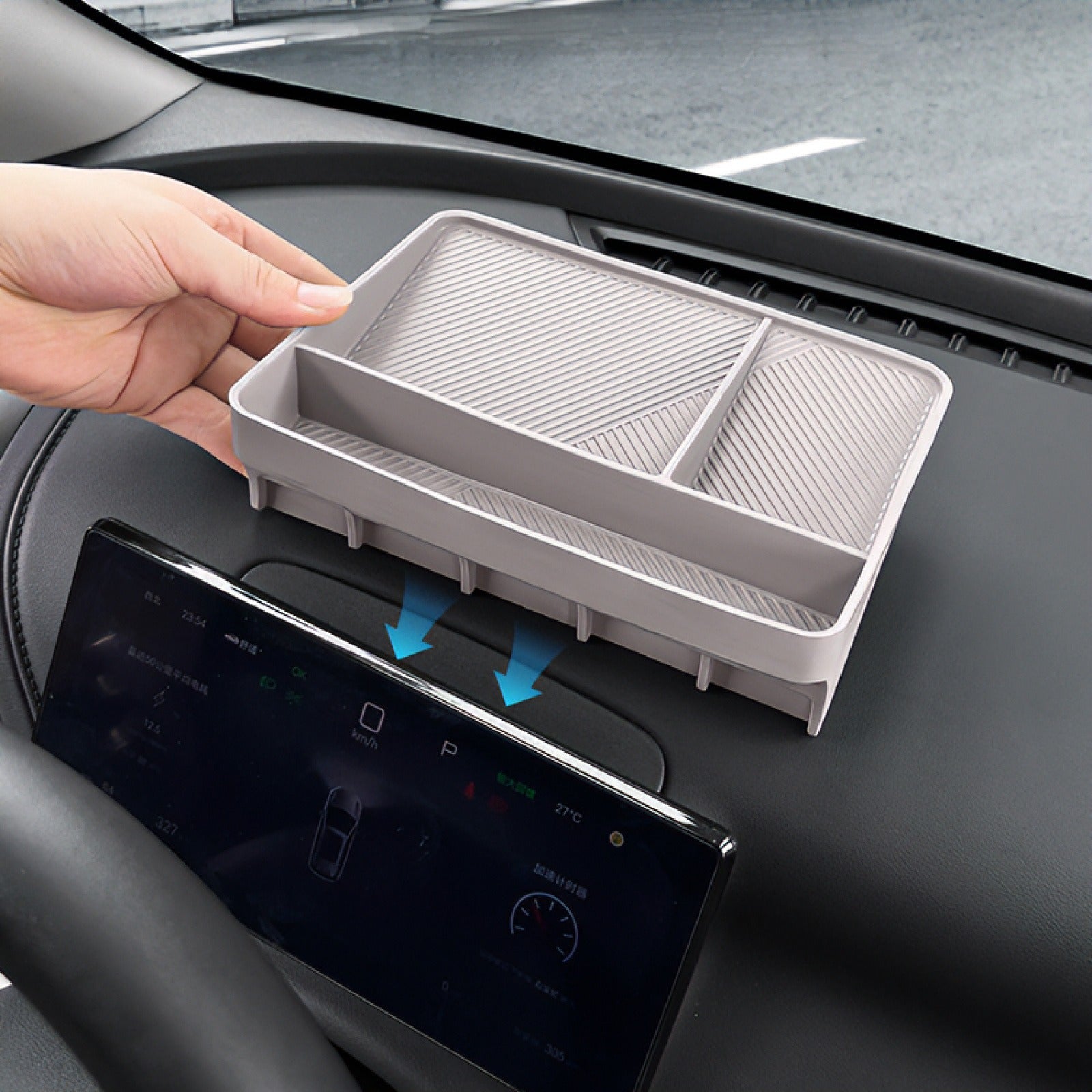 Dashboard Storage Box for BYD Atto 3 | Silicone AUTOEVEX