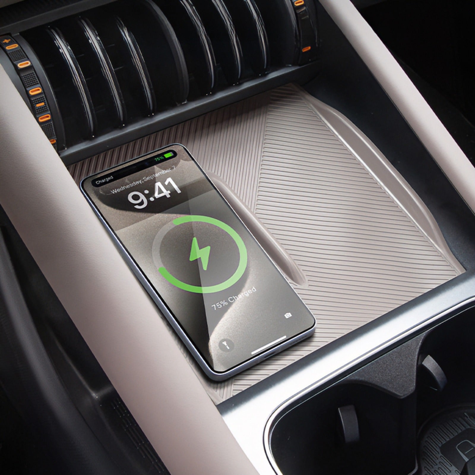 Wireless Charger Silicone Mat for 2025-2026 BYD Atto 3 AUTOEVEX