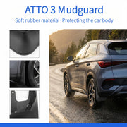 BYD Atto3 Schmutzfänger - 4-teiliges Set passgenauer, einfach zu montierender Schmutzfänger