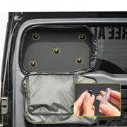Easy Installation of Denza B5 Rear Quarter Window Organizer Bag Without Drilling