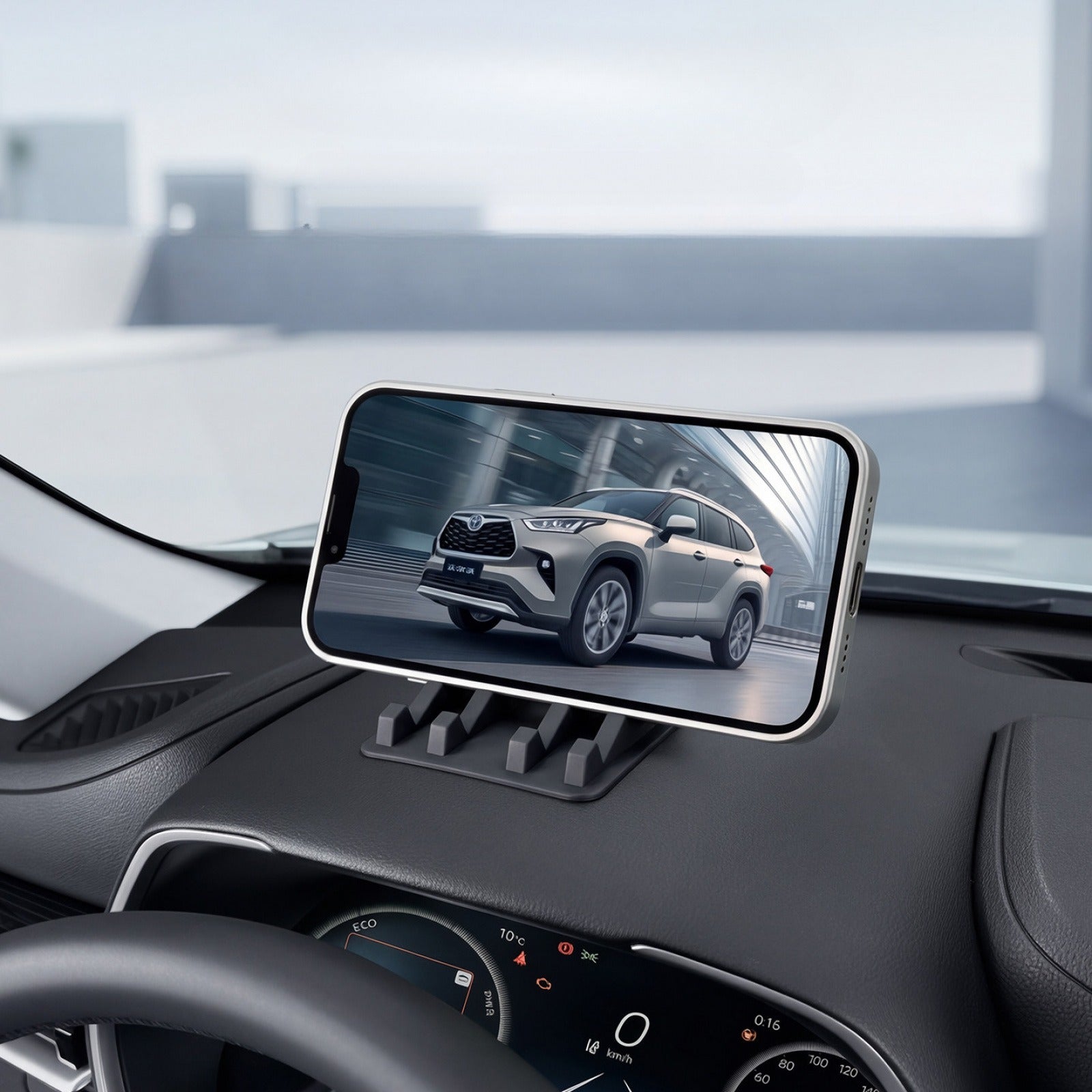 Car Phone Holder for BYD - Silicone,Non-Slip & Compact AUTOEVEX