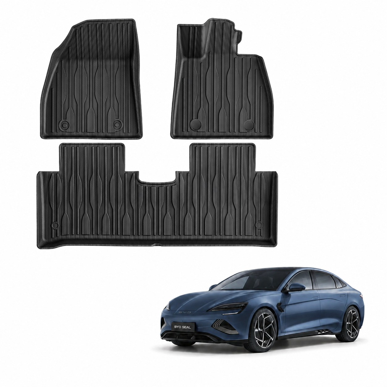 TPE Floor Mats for 2023-2025 BYD Seal http://detail.1688.com/offer/946577370106.html