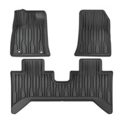 All-Weather TPE Floor Mats for BYD Shark 6 - Waterproof Full Set Interior Protection