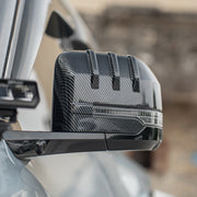 BYD Denza B8 Rearview Mirror Protective Cover - Carbon Fiber Style Side Mirror Trim