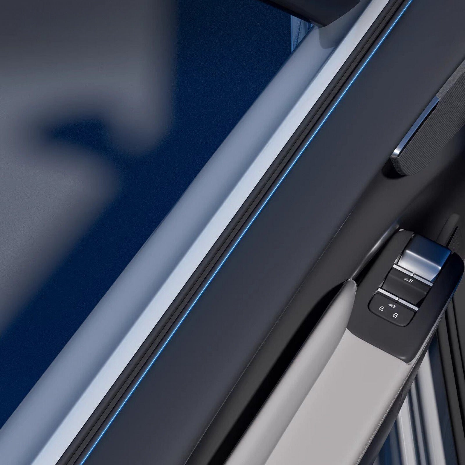 Window Sealing Strip for BYD ATTO 3 - Noise Reduction & Easy Install AUTOEVEX