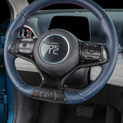 Steering Wheel Cover, Carbon Fiber Anti-Slip Grip for 2026 BYD Atto 3