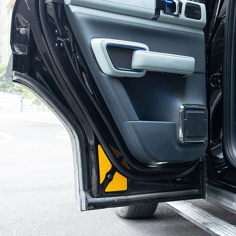BYD Denza B5 Door Warning Sticker with High Reflectivity for Night Safety