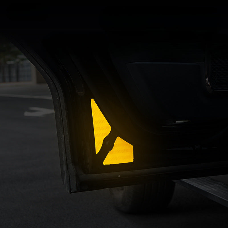 BYD Denza B5 Door Warning Sticker with High Reflectivity for Night Safety